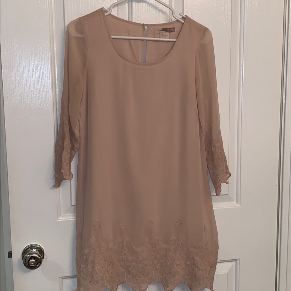 Blush pink dress